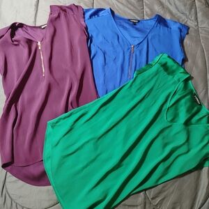 Express Silky Tops